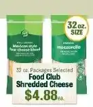 Lakeview Grocery Food Club Shredded Cheese offer