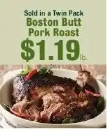 Lakeview Grocery Boston butt pork roast offer