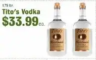 Lakeview Grocery Tito's Vodka offer