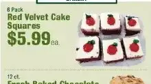 Lakeview Grocery Red Velvet Cake Squares offer