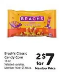 Vons Brach's Classic Candy Corn offer