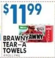 Brawny tear-a towels