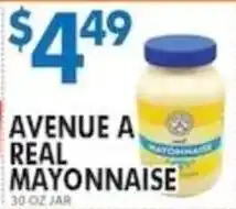 Associated Avenue A real mayonnaise offer