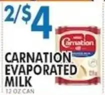 Associated Carnation evaporated milk offer