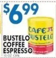 Associated Bustelo Coffee Espresso offer