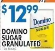 Associated Domino sugar granulated offer