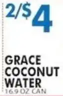 Associated Grace coconut water offer