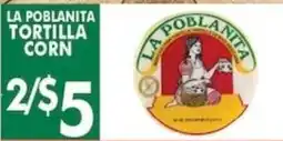 Associated La poblanita tortilla corn offer
