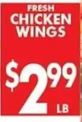 Associated Fresh Chicken Wings offer