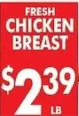 Associated Fresh chicken breast offer