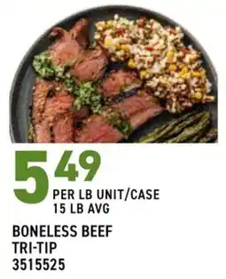 US Foods Chef's Store Boneless Beef Tri-Tip offer