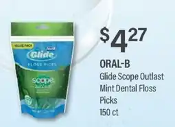 Commissary Oral-B Glide Scope Outlast Mint Dental Floss Picks offer
