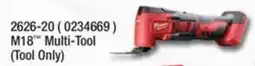 Fastenal M18 Multi-Tool offer