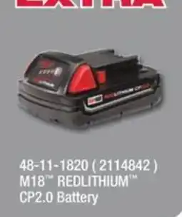 Fastenal M18 Redlithium Cp2.0 Battery offer