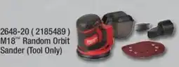 Fastenal M18 Random Orbit Sander offer