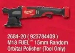 Fastenal M18 FUEL 15mm Random Orbital Polisher offer