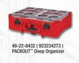 Fastenal Packout deep organizer offer