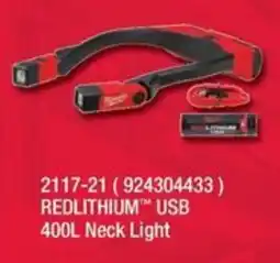 Fastenal REDLITHIUM USB 400L Neck Light offer