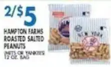 Associated Hampton Farms roasted salted peanuts offer
