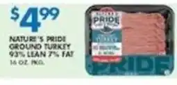 Associated Nature's Pride ground turkey offer