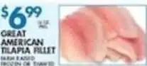 Associated Great american tilapia rulet offer