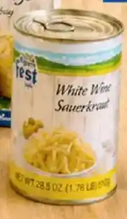 Lidl Alpenfest white wine sauerkraut offer