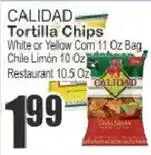 Food Universe Calidad tortilla chips offer