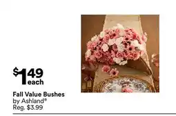 Michaels Fall Value Bushes by Ashland offer