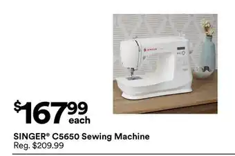 Michaels SINGER C5650 Sewing Machine offer