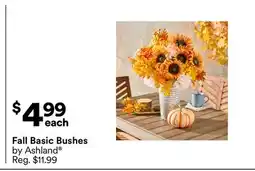 Michaels Fall Basic Bushes offer
