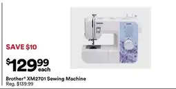 Michaels Brother XM2701 Sewing Machine offer