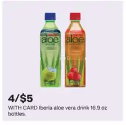 CVS Iberia aloe vera drink 16.9 oz bottles offer