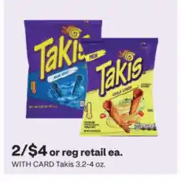 CVS Takis 3.2-4 oz offer