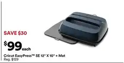 Michaels Cricut EasyPress SE 12 X 10 + Mat offer
