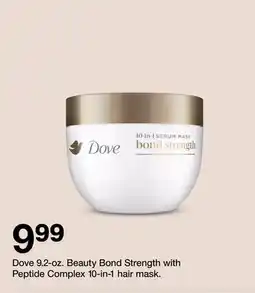 Target Dove 9.2-oz. Beauty Bond Strength with Peptide Complex 10-in-1 hair mask offer