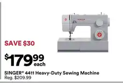 Michaels SINGER 4411 Heavy-Duty Sewing Machine offer