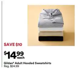 Michaels Gildan Adult Hooded Sweatshirts offer