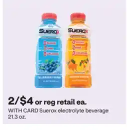 CVS Suerox electrolyte beverage 21.3 oz offer
