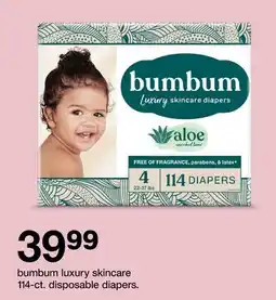 Target bumbum luxury skincare offer