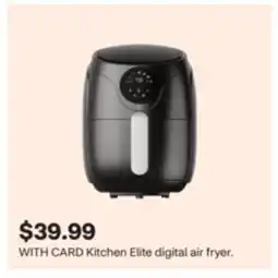 CVS Kitchen Elite digital air fryer offer