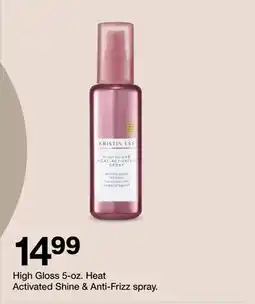 Target High Gloss 5-oz. Heat Activated Shine & Anti-Frizz spray offer
