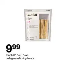 Target Kindfull 5-ct. 8-oz. collagen rolls dog treats offer