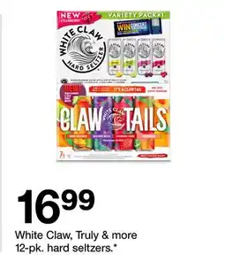 Target White Claw, Truly & more offer