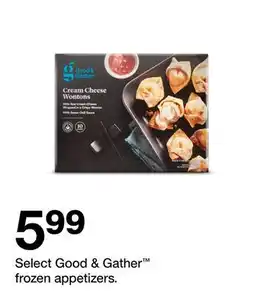 Target Select Good & Gather frozen appetizers offer
