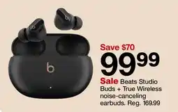 Target Beats Studio Buds + True Wireless noise-canceling earbuds offer