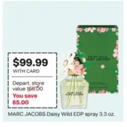 CVS MARC JACOBS Daisy Wild EDP spray offer