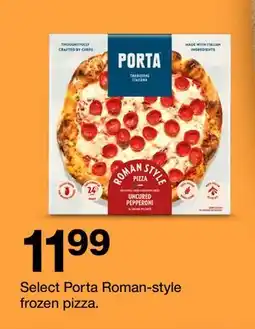 Target Select Porta Roman-style frozen pizza offer