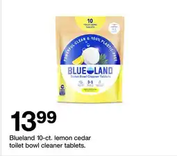 Target Blueland 10-ct. lemon cedar toilet bowl cleaner tablets offer