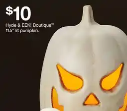 Target Hyde & EEK! Boutique 11.5 lit pumpkin offer
