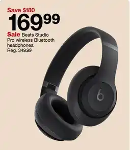 Target Beats Studio Pro wireless Bluetooth headphones offer